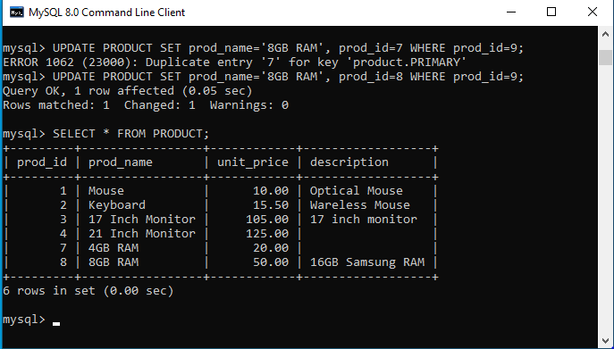 MySQL Sequence
