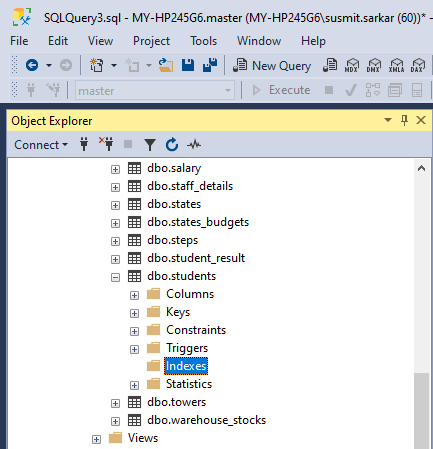 SQL Server Clustered Index
